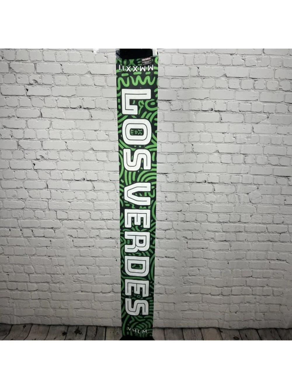 Austin FC Green Black Los Verdes Hasta La Muerte Football MLS Soccer Scarf 54”
